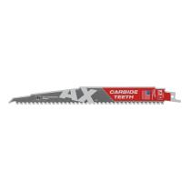 Milwaukee 48005526 - HOJA SABLE THE AX CARBIDE MADERA CON CLAVOS 230MM 5TPI - 5U