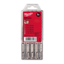 Milwaukee 4932352338 - ESTUCHE DE PLáSTICO DE 5 BROCAS SDS-PLUS 2FILOS