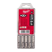 Milwaukee 4932352833 - BROCA SDS-PLUS MX4 (ESTUCHE) 5 PIEZAS