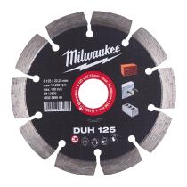 Milwaukee 4932399540 - DISCO DIAMANTE MAT.DUROS - DUH 125MM