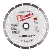 Milwaukee 4932399826 - DISCO DIAMANTE SPEEDCROSS MAT.ABRASIVOS - AUDD 230MM