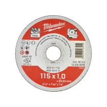 Milwaukee 4932451474 - DISCO CONTRACTOR 115 X 1MM (PEDIR EN MúLTIPLOS DE 50UDS)