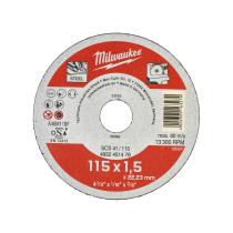 Milwaukee 4932451476 - DISCO CONTRACTOR 115 X 1,5MM (PEDIR EN MúLTIPLOS DE 50UDS)