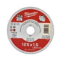 Milwaukee 4932451479 - DISCO CONTRACTOR 125 X 1,5MM (PEDIR EN MúLTIPLOS DE 25UDS)