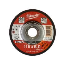 Milwaukee 4932451501 - DISCO PRO+ DESBASTE METAL SG 27 / 115MM (PEDIR EN MúLTIPLOS