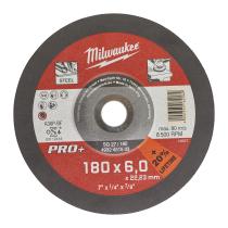 Milwaukee 4932451503 - DISCO PRO+ DESBASTE METAL SG 27 / 180MM (PEDIR EN MúLTIPLOS