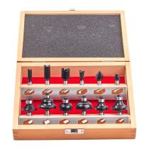 Milwaukee 4932451668 - ESTUCHE DE MADERA CON 12 FRESOLINES CON EJE DE 8MM