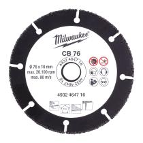 Milwaukee 4932464716 - DISCO CON GRANO DE TCT DE 76MM