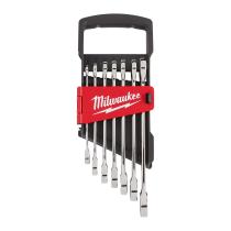 Milwaukee 4932464993 - JUEGO DE 7 LLAVES COMBINADAS MAXBITE CON CARRACA