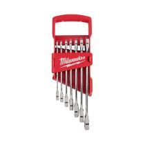 Milwaukee 4932464995 - JUEGO DE 7 LLAVES COMBINADAS MAXBITE CON CARRACA IMPERIAL