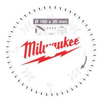 Milwaukee 4932471292 - DISCO P W 160X20X2,2X52 TCG ALUMINIO