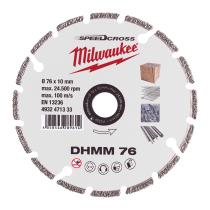 Milwaukee 4932471333 - DISCO DE DIAMANTE MULTIMATERIAL DE 76MM