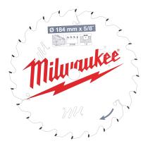 Milwaukee 4932471378 - DISCO P W 184X5/8X1,6X24 ATB