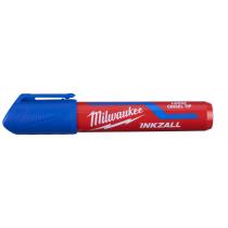 Milwaukee 4932471557 - CAJA DE 12 MARCADORES CON PUNTA CINCELADA AZUL 6MM - (PEDIR