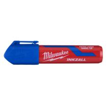 Milwaukee 4932471561 - CAJA DE 12 MARCADORES CON PUNTA CINCELADA XL AZUL 14MM - (PE