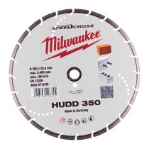 Milwaukee 4932471985 - DISCO DIAMANTE SPEEDCROSS MAT.DUROS - HUDD 350MM