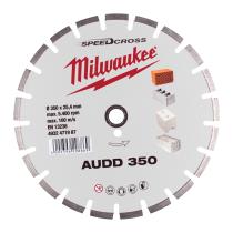 Milwaukee 4932471987 - DISCO DIAMANTE SPEEDCROSS MAT.ABRASIVOS - AUDD 350MM