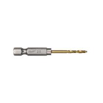 Milwaukee 4932478175 - BROCAS SHOCKWAVE HSS-G TIN 2.5MM - 10UDS