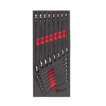 Milwaukee 4932479827 - 1/3 ESPUMA CON 15 LLAVES COMBINADAS MAXBITE