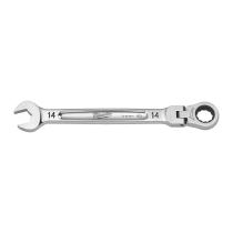 Milwaukee 4932480187 - LLAVE COMBINADA MAXBITE ARTICULADAS CON CARRACA DE 14MM