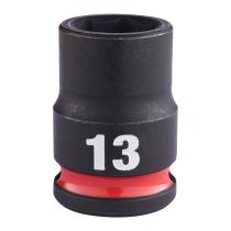 Milwaukee 4932480270 - VASO DE IMPACTO 3/8" CORTO 13MM