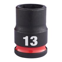 Milwaukee 4932480270 - VASO DE IMPACTO 3/8" CORTO 13MM