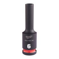 Milwaukee 4932480280 - VASO DE IMPACTO 3/8" LARGO 6MM