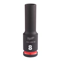 Milwaukee 4932480282 - VASO DE IMPACTO 3/8" LARGO 8MM