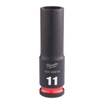 Milwaukee 4932480285 - VASO DE IMPACTO 3/8" LARGO 11MM