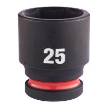 Milwaukee 4932480319 - VASO DE IMPACTO 1/2"CORTO 25MM