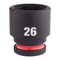 Milwaukee 4932480320 - VASO DE IMPACTO 1/2"CORTO 26MM