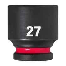 Milwaukee 4932480321 - VASO DE IMPACTO 1/2"CORTO 27MM