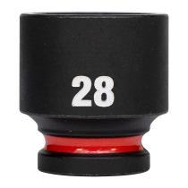 Milwaukee 4932480322 - VASO DE IMPACTO 1/2"CORTO 28MM