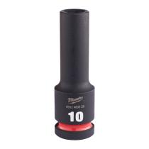 Milwaukee 4932480328 - VASO DE IMPACTO 1/2"LARGO 10MM