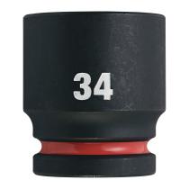 Milwaukee 4932480371 - VASO DE IMPACTO 3/4"CORTO 34MM