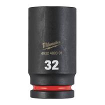 Milwaukee 4932480391 - VASO DE IMPACTO 3/4"LARGO 32MM