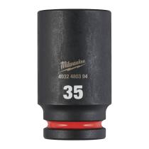 Milwaukee 4932480394 - VASO DE IMPACTO 3/4"LARGO 35MM