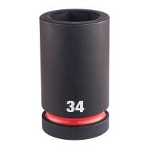 Milwaukee 4932480428 - VASO DE IMPACTO 1"LARGO 34MM