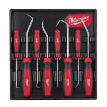 Milwaukee 4932480569 - JUEGO DE 8 EXTRACTORES DE RETENES HD Y COMPACTOS