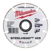 Milwaukee 4932492015 - DISCO DIAMANTE STEELHEAD 125MM CORTE DE ACERO Y ACERO INOXID