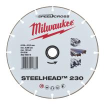 Milwaukee 4932492016 - DISCO DIAMANTE STEELHEAD 230MM CORTE DE ACERO Y ACERO INOXID