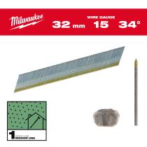 Milwaukee 4932492574 - CLAVOS 15G 34º 32MM - 4.000UDS