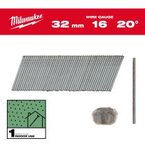 Milwaukee 4932492582 - CLAVOS 16G 20° 32MM - 2.000UDS