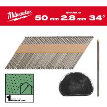 Milwaukee 4932492595 - CLAVOS 34º -D- 7,4X2,9 50MM - 2.200UDS