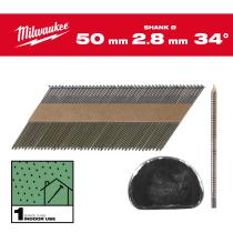 Milwaukee 4932492599 - CLAVOS 34º -D- 7,4X2,9 50MM - 2.200UDS