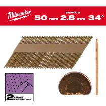 Milwaukee 4932492606 - CLAVOS 34º -D- 7,4X3,1 50MM - 2.200UDS