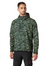 Helly Hansen 74230481 - HELLY HANSEN WW CHAQUETA SOFTSHELL MILITAR