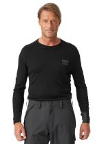 Helly Hansen 75106990 - HELLY HANSEN WW LS BASELAYER NEGRO