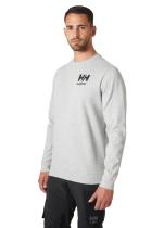 Helly Hansen 79283931 - HELLY HANSEN WW LS CAMISA GRIS LIGHT