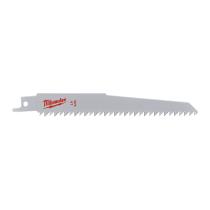 Milwaukee 48001075 - HOJA SABLE MADERA Y PLáSTICO 150MM 6TPI - 3UDS